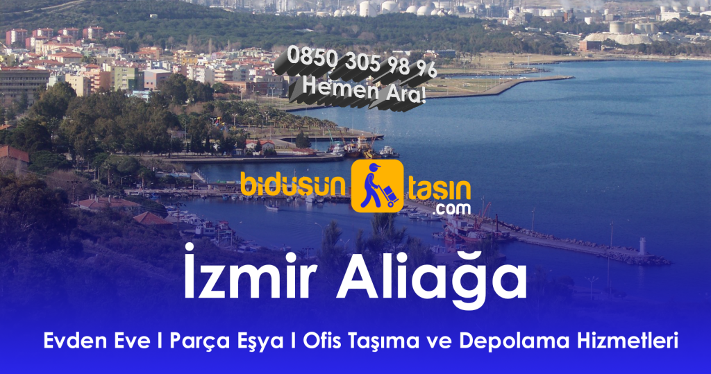 İzmir Aliağa evden eve nakliyat, parça eşya taşıma, şehirlerarası nakliyat, ofis taşıma, parsiyel yük taşımacılığı, okul taşıma hizmeti, banka taşımacılığı gibi birçok konuda sizlere destek sağlar. Bidüşüntaşın İzmir Aliağa evden eve nakliyat hizmeti almak için hemen talep oluşturun.